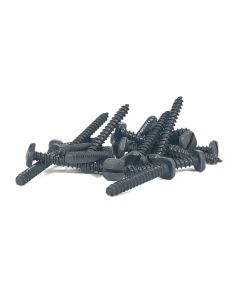 Black 1-1/4" x 8 Pyramid Head Wood Screw