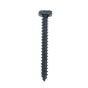 Black 1-1/2" x 8 Pyramid Head Wood Screw