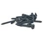 Black 1-1/2" x 8 Pyramid Head Wood Screw