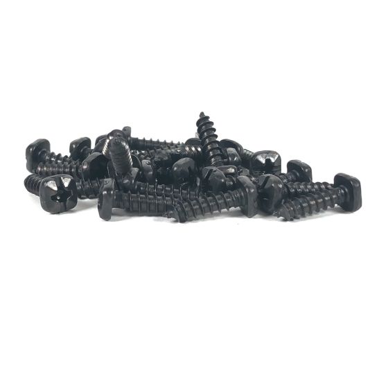 Black Stainless 5/8" x 7 Pyramid Head Wood Screw
