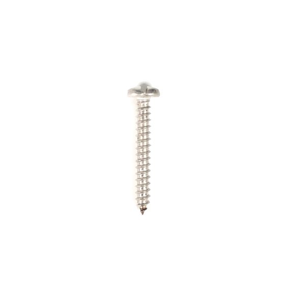 Stainless 1-1/4" x 8 Pyramid Head Wood Screw, Box 100