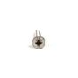 Stainless 1-1/4" x 8 Pyramid Head Wood Screw, Box 100