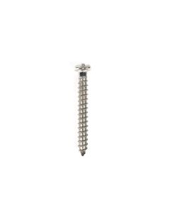 Stainless 1-3/4" x 12 Pyramid Head Wood Screw, Box 100