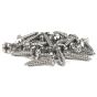 Stainless 3/4" x 8 Pyramid Head Wood Screw, Box 100